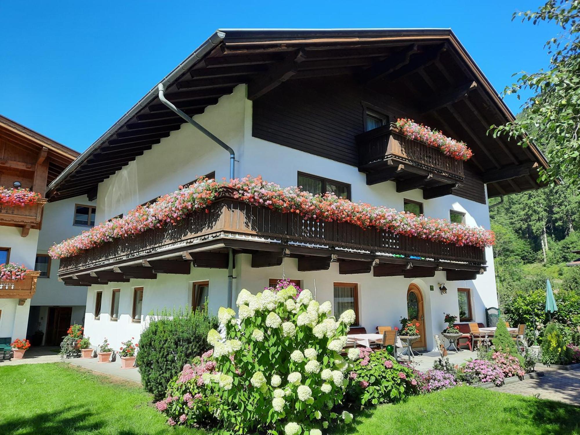 Appartement Haus Traudl à Mayrhofen Extérieur photo